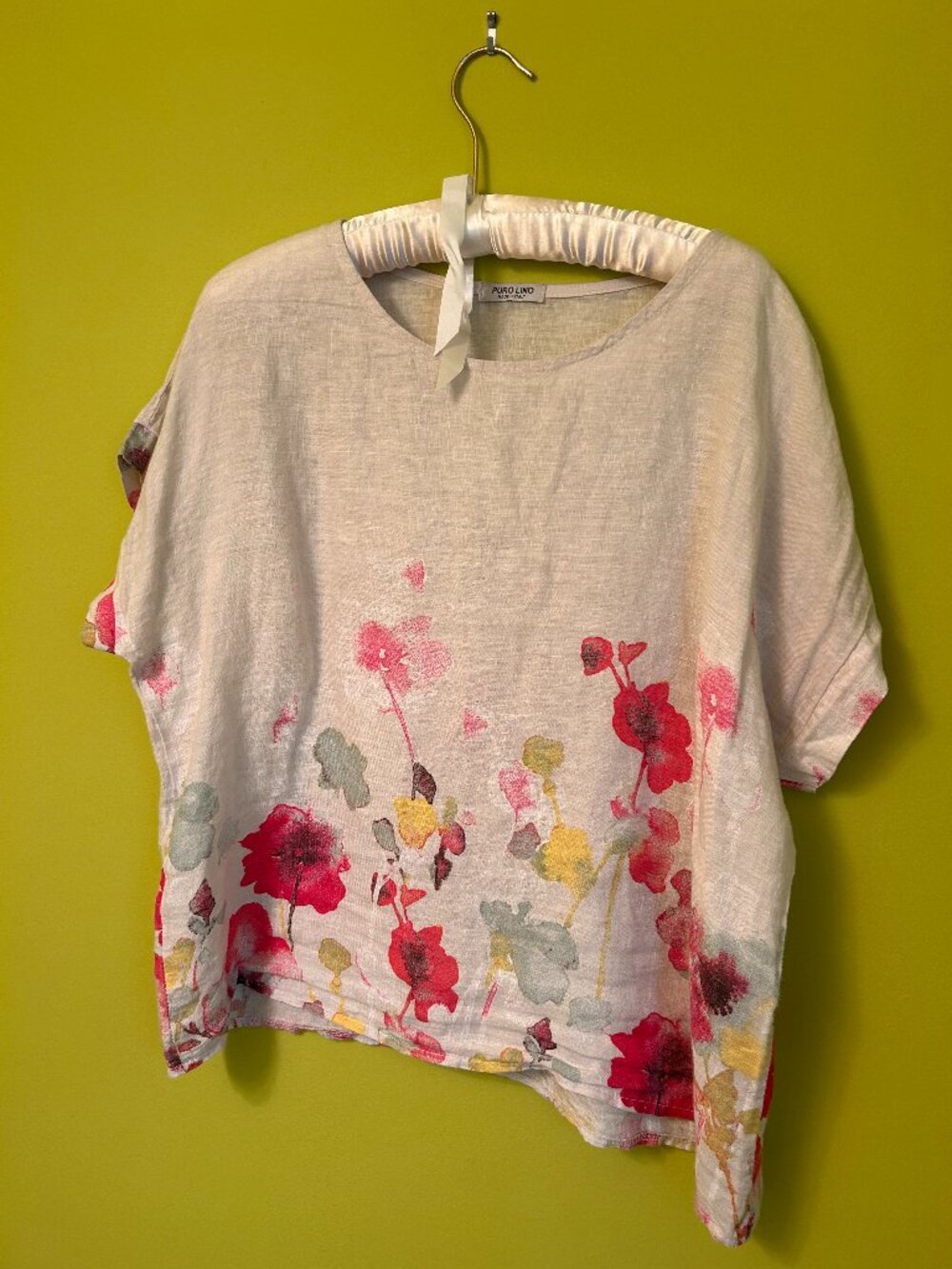 Italian Linen One Size Top